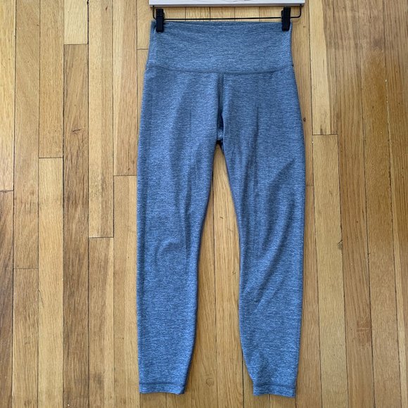 Lululemon Heather Gray High Times Legging Size 6 - Picture 2 of 5